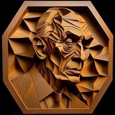 3D model Milton Glaser (STL)